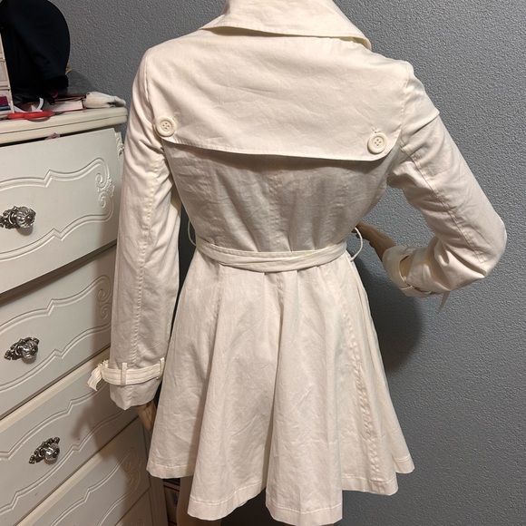 NWOT Better Be double breasted trench coat size small - Picture 3 of 7